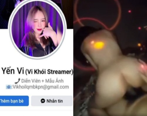 Clip sex Yến Vi (Vi Khói Streamer) vừa chơi đồ vừa làm tình